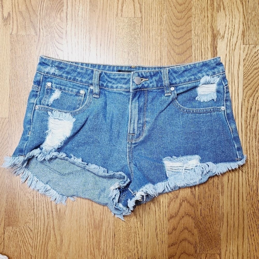 P. S. Erin Wasson Denim Shorts